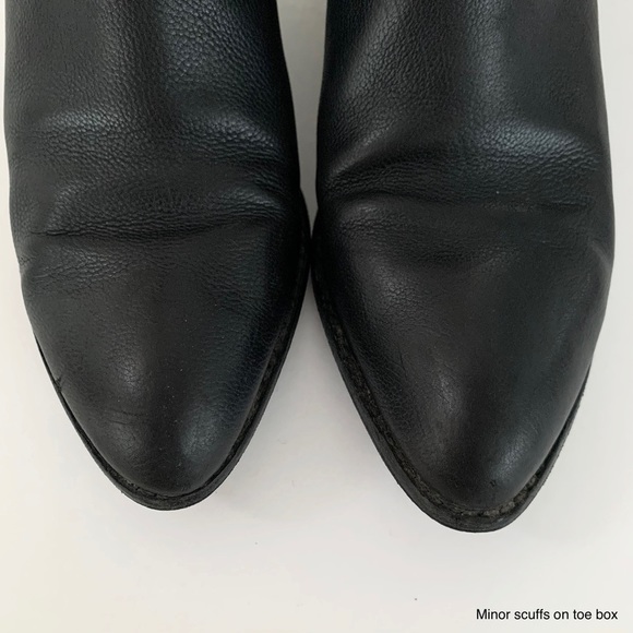 ALEXANDER WANG | KORI BOOT BOOTIES CUT-OUT HEELS ROSE GOLD CUT-OUT HEEL LEATHER - Picture 10 of 16